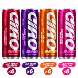 Ciao Energy pack Découverte Assortiment de 24 boîtes 25cl