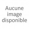 Noeud tissu attache sachet rouge 95x25x50mm